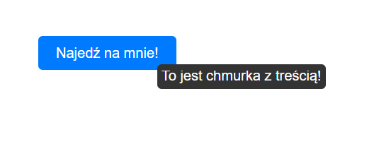 skrypt, który po najechaniu kursorem tego elementu otworzy małe okno z treścią