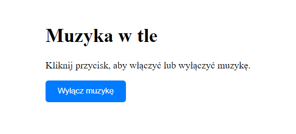 muzyka na stronie www