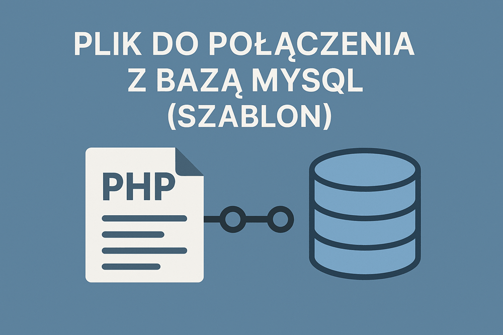 plik do połączenia z bazą MySQL