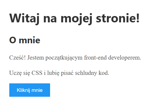 łączenie selektorów w CSS