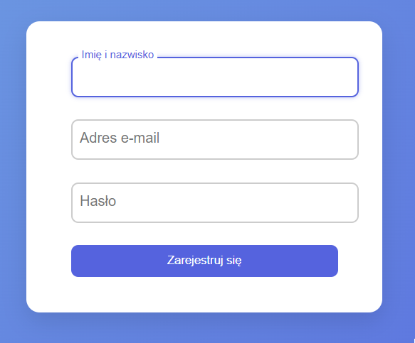 pływające pola w HTML i CSS